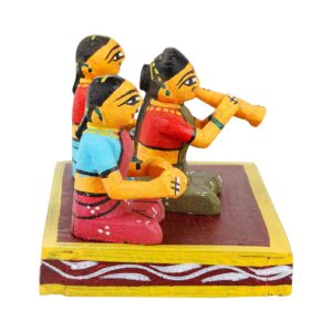 Lepakshi Handicrafts Wooden Home Decorative Kondapalli Sannai Set