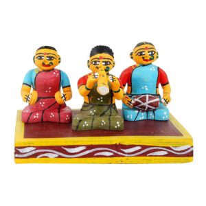 Lepakshi Handicrafts Wooden Home Decorative Kondapalli Sannai Set